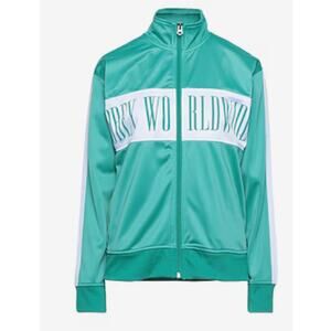 obey front zip sweatshirt Green M